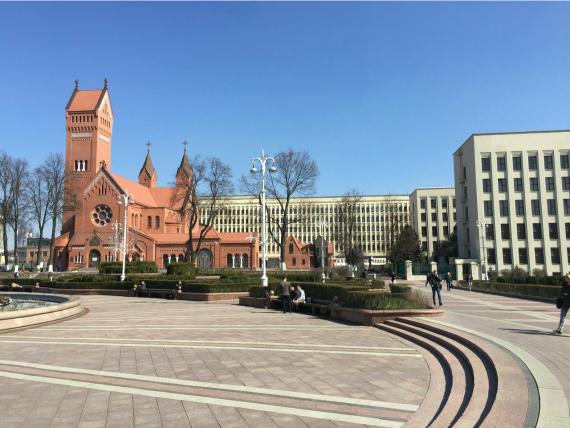 Площадь Независимости, Минск